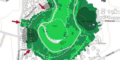 แผนที่ mt Eden